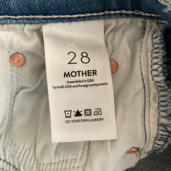 MOTHER Tomcat jeans in Layover (light blue) - Picture 7 of 7